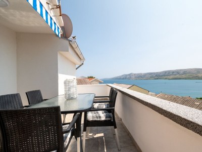 Apartment Two bedroom apartment with terrace and sea view Zubovići, Pag A-9365-a - Outdoor photo 37