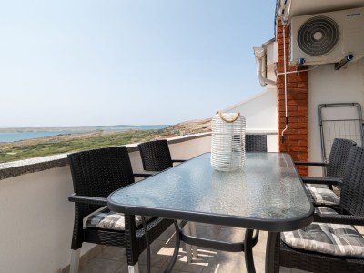 Apartment Two bedroom apartment with terrace and sea view Zubovići, Pag A-9365-a - Outdoor photo 38