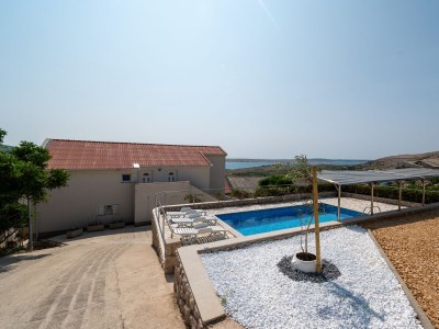 Apartment Studio flat with terrace and sea view Zubovići, Pag AS-9365-a in Zubovici - Apartment