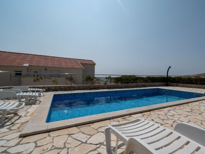 Apartment Studio flat with terrace and sea view Zubovići, Pag AS-9365-a - Outdoor photo 7