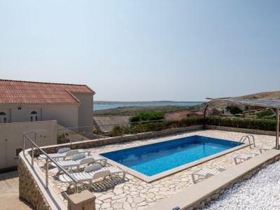 Apartment Studio flat with terrace and sea view Zubovići, Pag AS-9365-b - Outdoor photo 6