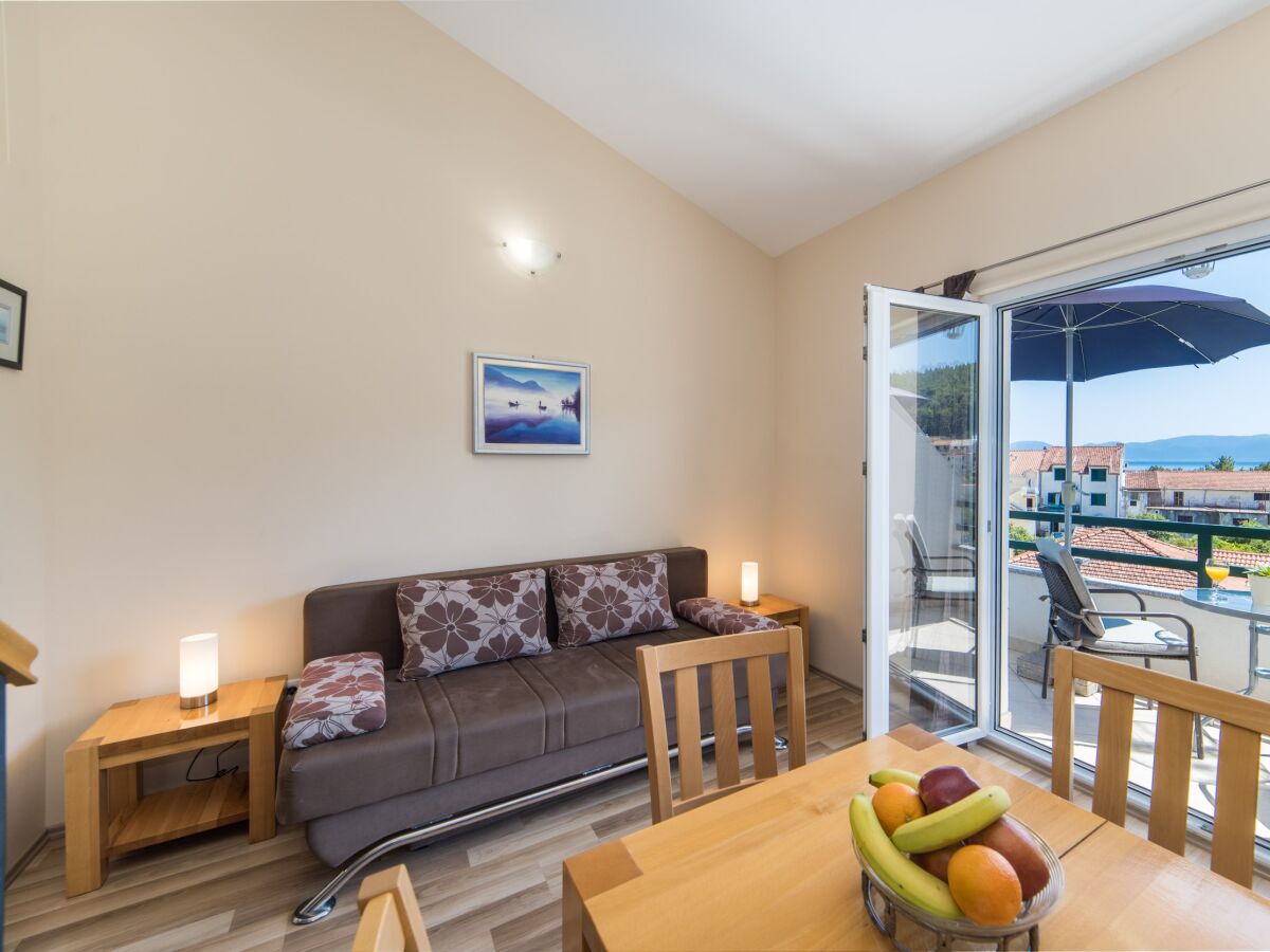 Apartment Studio flat with balcony and sea view Drvenik Donja vala, Makarska AS-9654-a