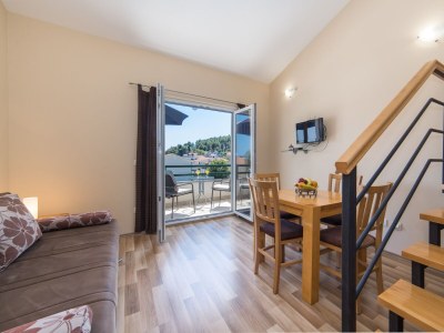 Apartment Studio flat with balcony and sea view Drvenik Donja vala, Makarska AS-9654-a - Outdoor photo 4