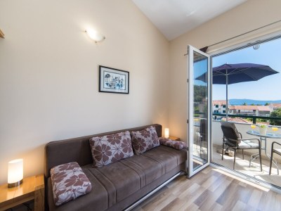 Apartment Studio flat with balcony and sea view Drvenik Donja vala, Makarska AS-9654-b - Outdoor photo 4