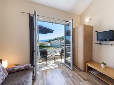 Apartment Studio flat with balcony and sea view Drvenik Donja vala, Makarska AS-9654-b - Outdoor photo 5