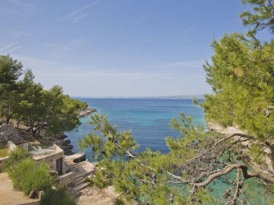 Apartment One bedroom apartment near beach Cove Zastupac, Hvar A-8761-f - Outdoor photo 14