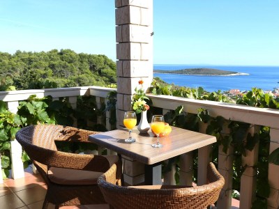 Apartment One bedroom apartment with terrace and sea view Rukavac, Vis A-8839-a in Vis - Apartment