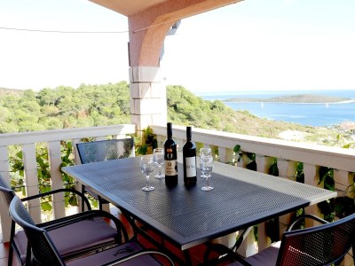 Apartment Two bedroom apartment with terrace and sea view Rukavac, Vis A-8839-c - Outdoor photo 36