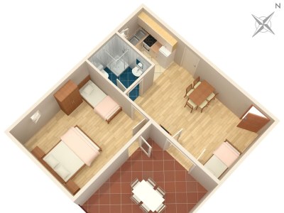 Apartment One bedroom apartment with terrace and sea view Zavala, Hvar A-8912-a - Outdoor photo 23