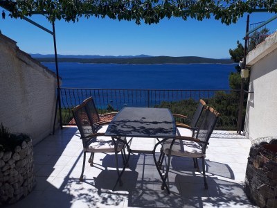 Apartment One bedroom apartment with terrace and sea view Zavala, Hvar A-8912-a - Outdoor photo 26
