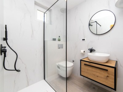 Apartment One bedroom apartment with balcony and sea view Podaca, Makarska A-9712-a - Outdoor photo 20