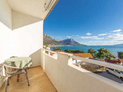 Apartment One bedroom apartment with balcony and sea view Podaca, Makarska A-9712-a - Outdoor photo 23