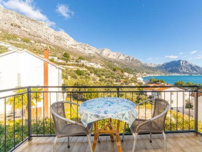 Apartment One bedroom apartment with balcony and sea view Podaca, Makarska A-9712-a - Outdoor photo 28