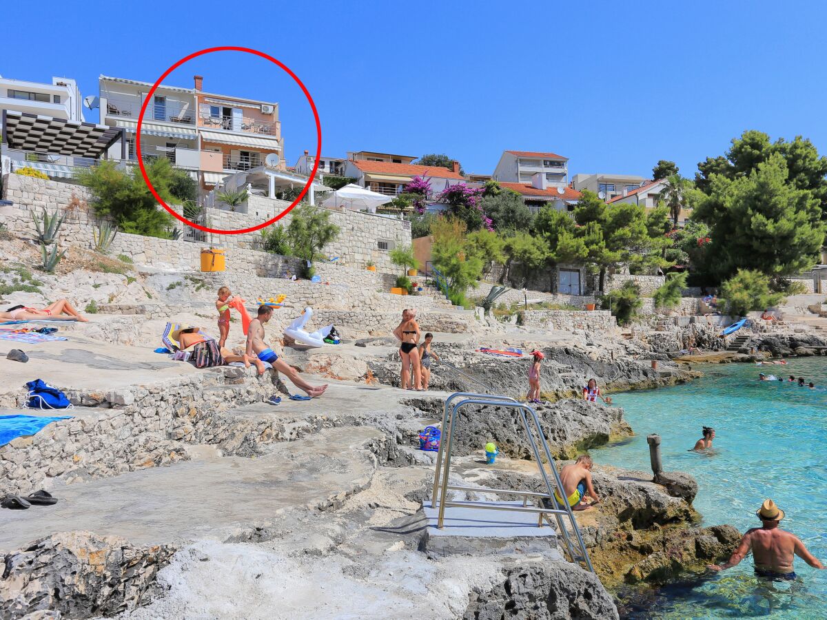 Apartment Two bedroom apartment near beach Rastići, Čiovo A-9717-a - Outdoor photo 2