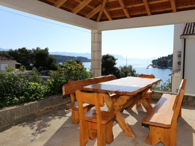 Apartment One bedroom apartment near beach Lumbarda, Korčula A-10049-c - Outdoor photo 11