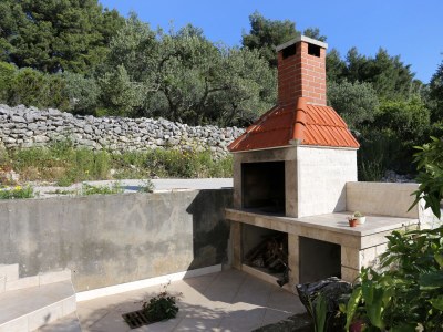 Apartment One bedroom apartment near beach Lumbarda, Korčula A-10049-c - Outdoor photo 12