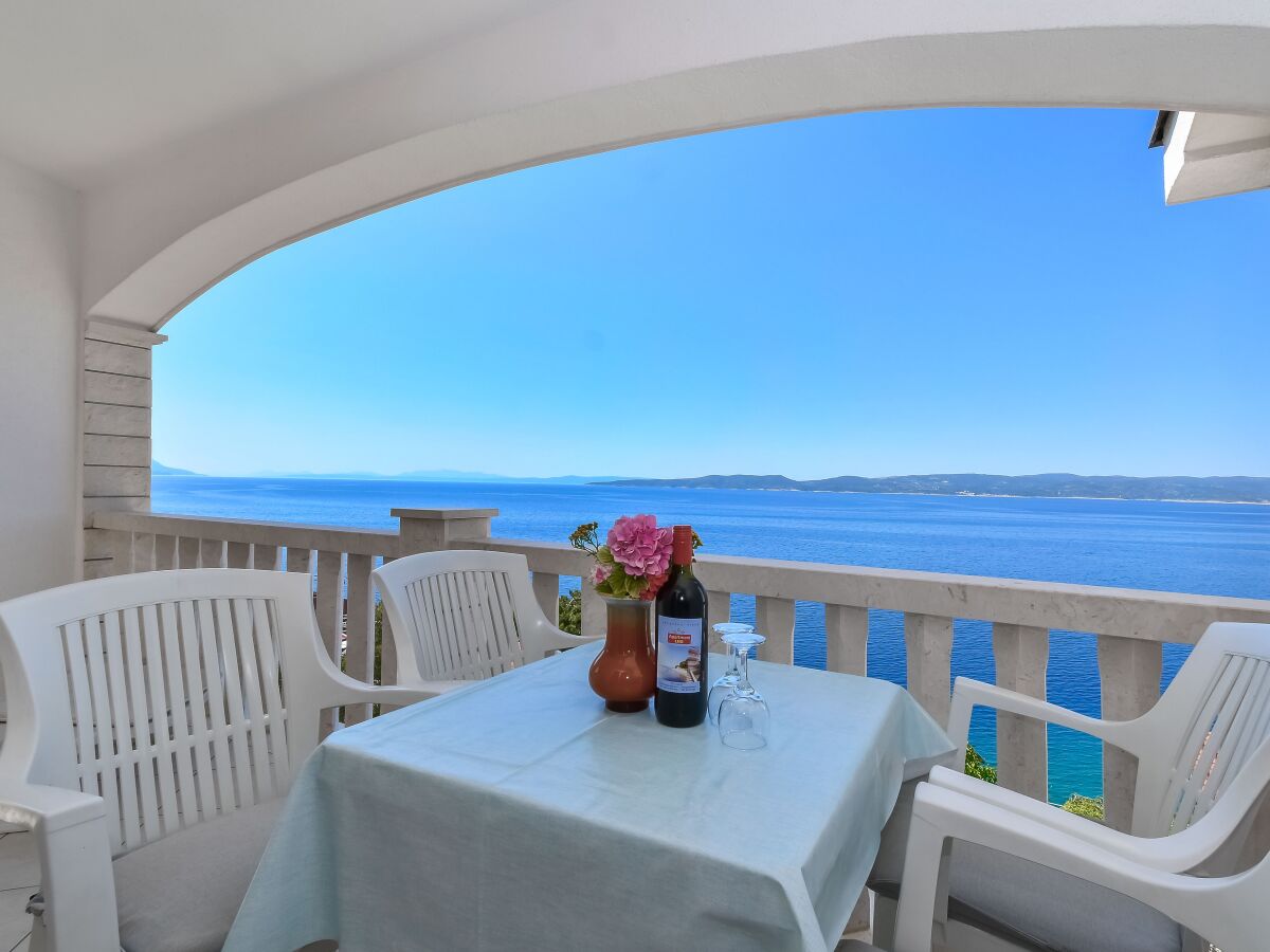 Apartment Two bedroom apartment with terrace and sea view Pisak, Omiš A-10323-c