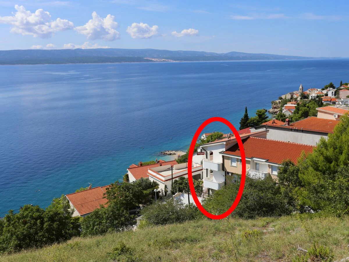 Apartment Two bedroom apartment with terrace and sea view Pisak, Omiš A-10323-c - Outdoor photo 2