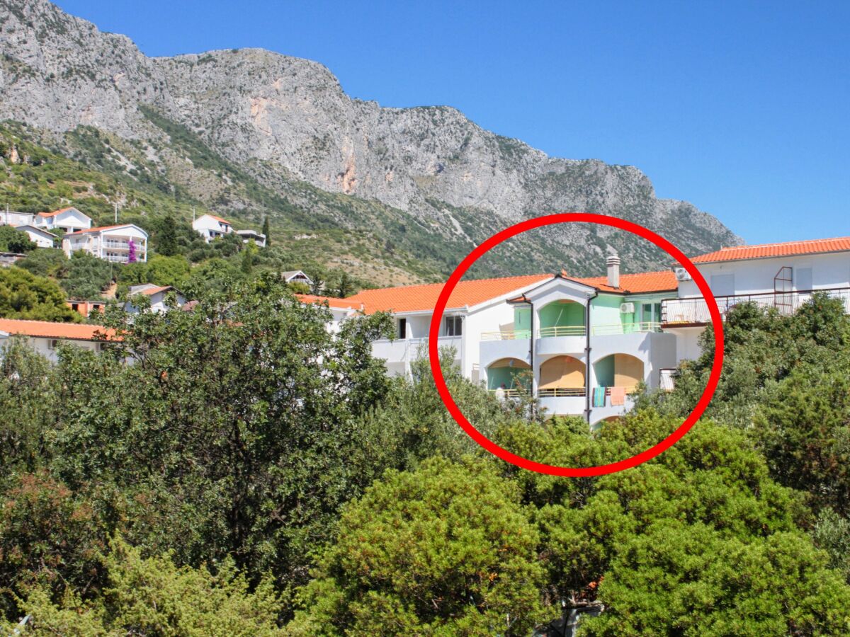 Apartment One bedroom apartment with balcony Podaca, Makarska A-11274-e - Outdoor photo 2