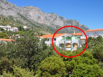 Apartment One bedroom apartment with balcony Podaca, Makarska A-11274-e - Outdoor photo 2