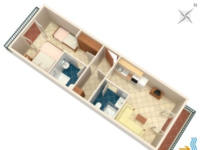 Apartment One bedroom apartment near beach Cove Pokrivenik, Hvar A-10427-c - Outdoor photo 29