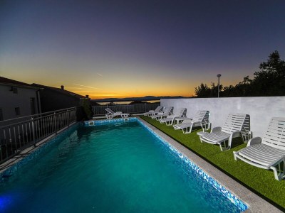 Apartment One bedroom apartment with terrace and sea view Crikvenica A-12116-e - Outdoor photo 5