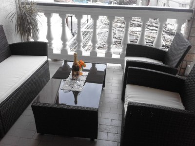 Apartment One bedroom apartment with terrace and sea view Crikvenica A-12116-e - Outdoor photo 20