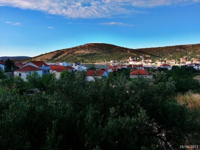 Apartment Two bedroom apartment with terrace and sea view Vinišće, Trogir A-12676-b - Outdoor photo 71