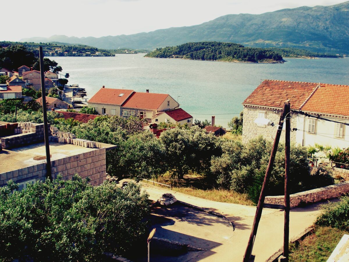 Apartment One bedroom apartment with balcony and sea view Lumbarda, Korčula A-12839-a