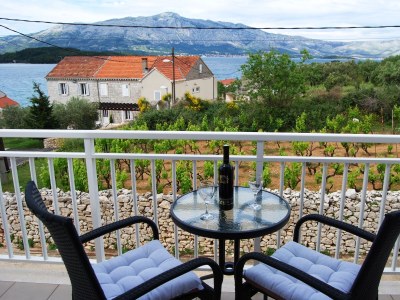 Apartment One bedroom apartment with balcony and sea view Lumbarda, Korčula A-12839-a - Outdoor photo 13