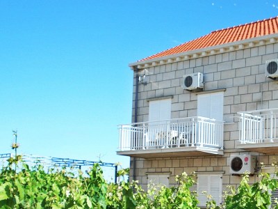 Apartment One bedroom apartment with balcony and sea view Lumbarda, Korčula A-12839-b - Outdoor photo 14