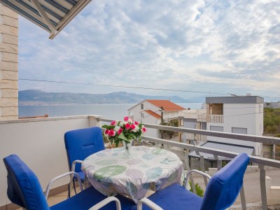 Apartment Studio flat with balcony and sea view Slatine, Čiovo AS-13298-b - Outdoor photo 23