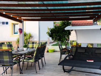 Apartment Three bedroom apartment with terrace and sea view Podstrana, Split A-13393-a - Outdoor photo 6