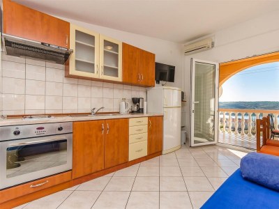 Apartment One bedroom apartment with balcony and sea view Rtina - Miočići, Zadar A-13072-a - Outdoor photo 13