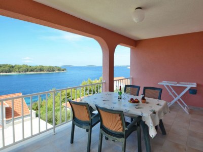 Apartment One bedroom apartment with terrace and sea view Karbuni, Korčula A-13217-b - Outdoor photo 14