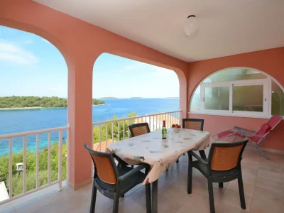 Apartment One bedroom apartment with terrace and sea view Karbuni, Korčula A-13217-c - Outdoor photo 12