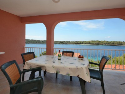 Apartment One bedroom apartment with terrace and sea view Karbuni, Korčula A-13217-c - Outdoor photo 13