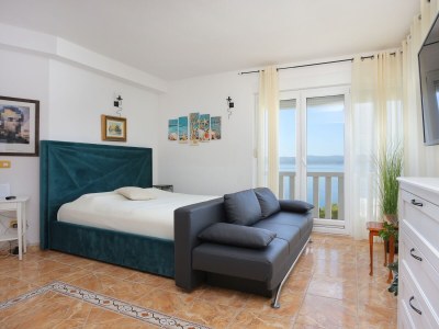 Apartment One bedroom apartment with terrace and sea view Lokva Rogoznica, Omiš A-13226-a - Outdoor photo 12