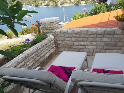 Apartment Two bedroom apartment with terrace and sea view Nečujam, Šolta A-2089-a - Outdoor photo 21