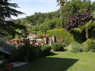 Apartment One bedroom apartment with terrace and sea view Lovran, Opatija A-2303-b - Outdoor photo 12