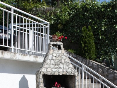 Apartment One bedroom apartment with terrace and sea view Lovran, Opatija A-2303-b - Outdoor photo 20