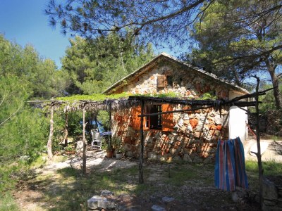 Holiday house One bedroom house near beach Cove Grebišće, Hvar K-3375 - Outdoor photo 6