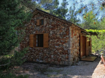 Holiday house One bedroom house near beach Cove Grebišće, Hvar K-3375 - Outdoor photo 7