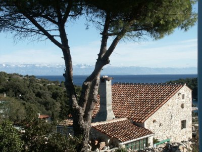 Apartment Two bedroom apartment with terrace and sea view Mali Lošinj, Lošinj A-2500-a - Outdoor photo 13