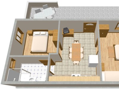 Apartment Two bedroom apartment with terrace and sea view Mali Lošinj, Lošinj A-2500-a - Outdoor photo 17