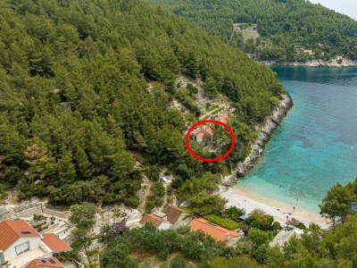 Apartment Two bedroom apartment near beach Cove Bratinja Luka, Korčula A-4434-a - Outdoor photo 3