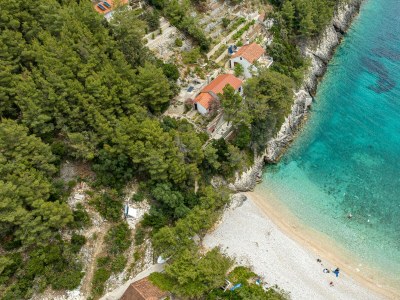 Apartment Two bedroom apartment near beach Cove Bratinja Luka, Korčula A-4434-a - Outdoor photo 4