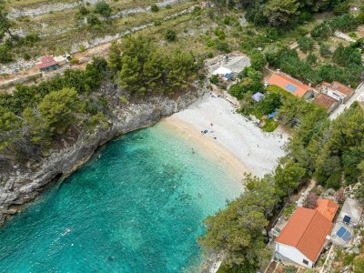 Apartment Two bedroom apartment near beach Cove Bratinja Luka, Korčula A-4434-a - Outdoor photo 7