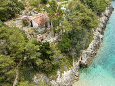 Apartment Two bedroom apartment near beach Cove Bratinja Luka, Korčula A-4434-a - Outdoor photo 9