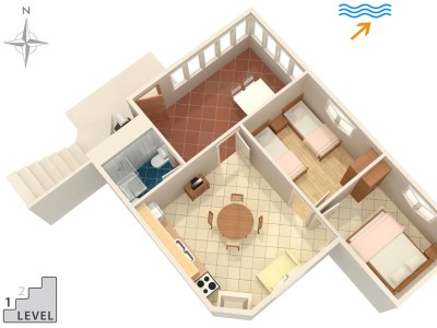 Holiday house Three bedroom house near beach Cove Gradina, Korčula K-4457 - Outdoor photo 52